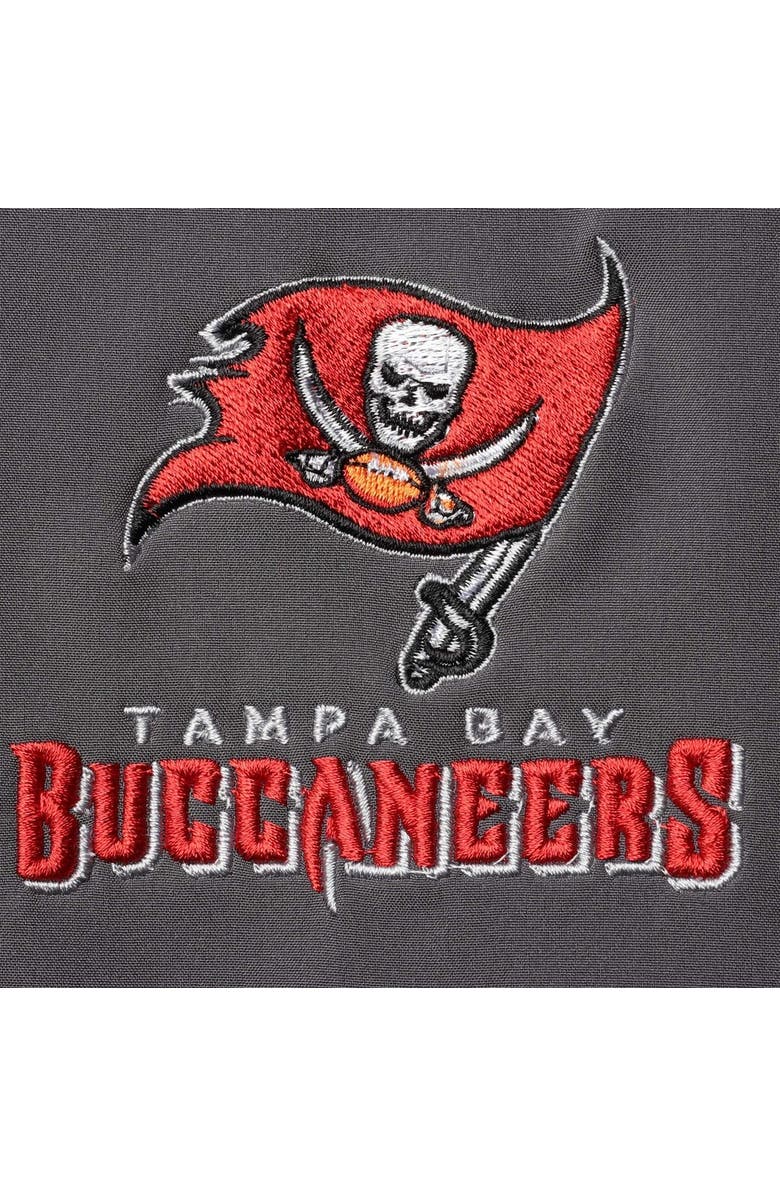 DUNBROOKE Men's Dunbrooke Pewter Tampa Bay Buccaneers Big & Tall Sonoma Softshell Full-Zip Jacket, Alternate, color, Pewter