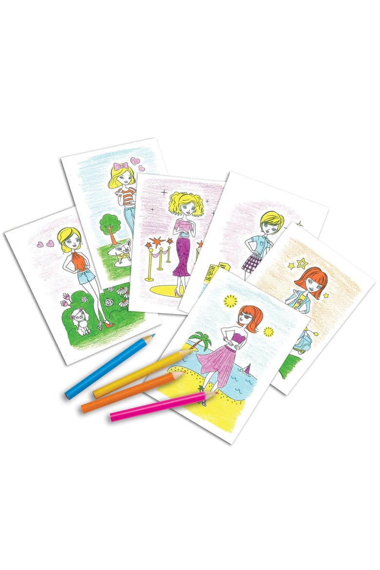 Fashion Designer Craft Activity Kit, Alternate, color, Multicolored