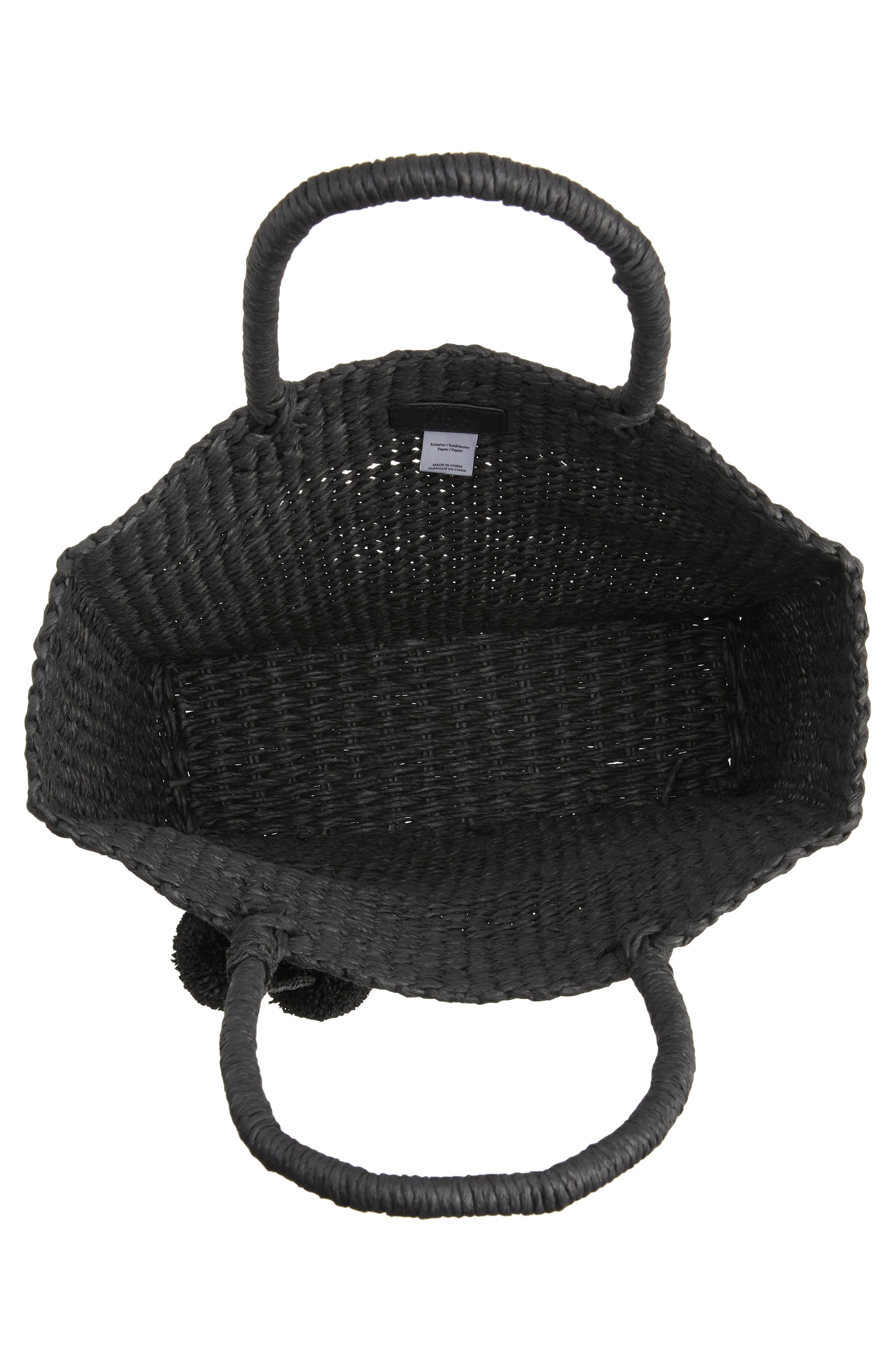 BTB Los Angeles Nancy Raffia Tote, Alternate, color, 