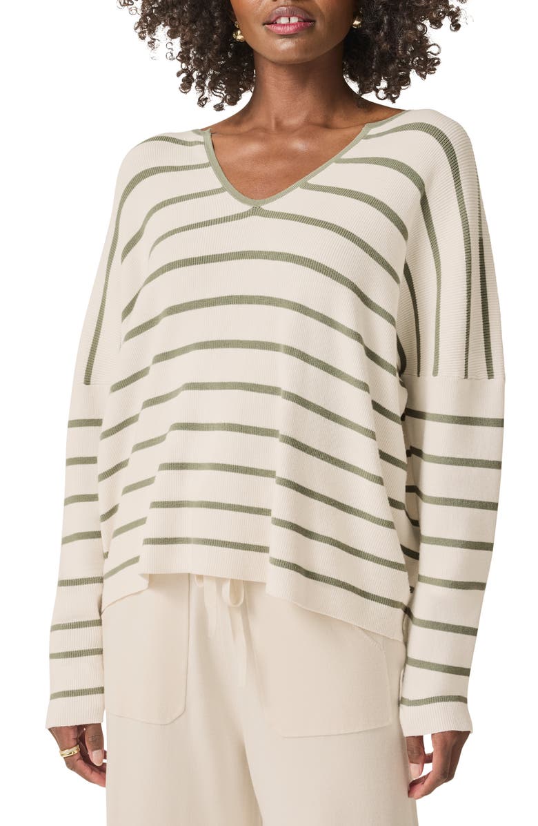 Splendid Veronica Stripe Sweater, Main, color, 