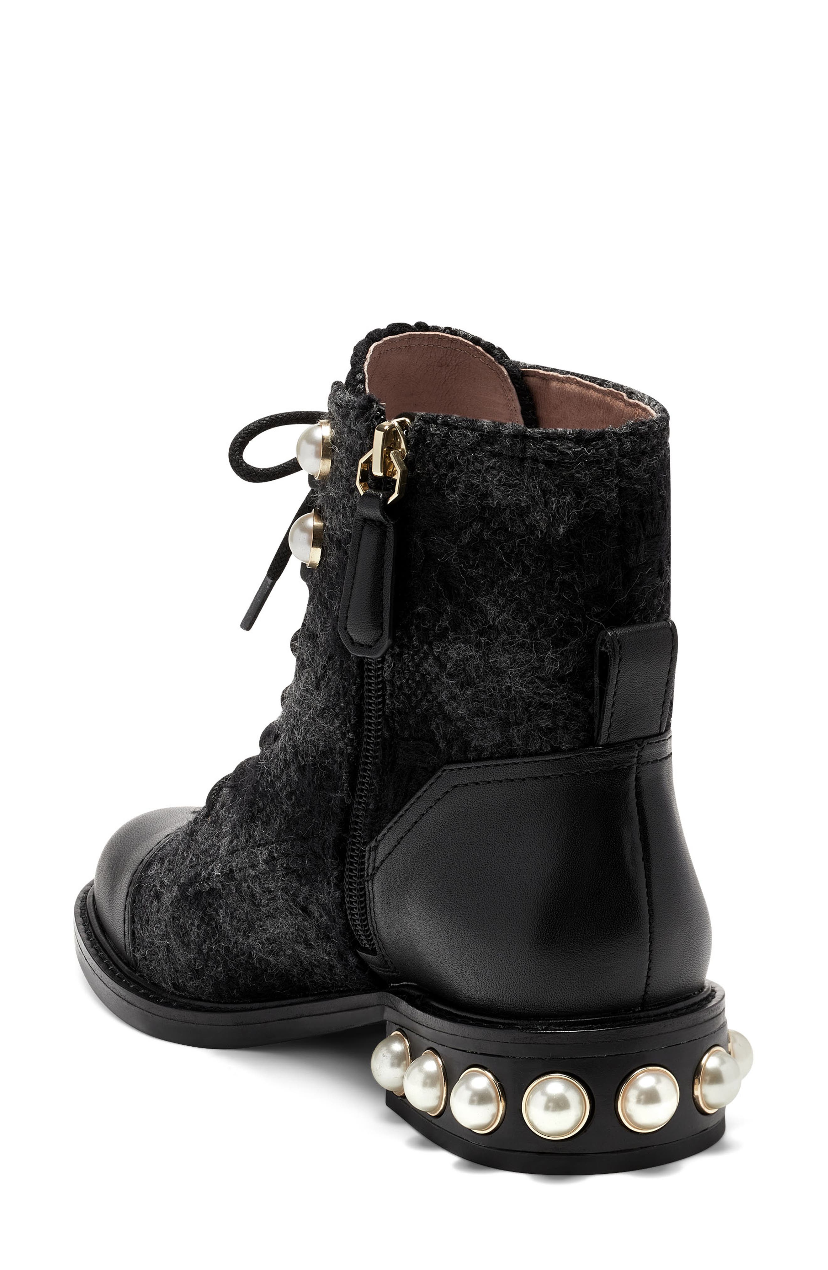 Vesna Lace-Up Bootie, Alternate, color, BLACK MULTI/