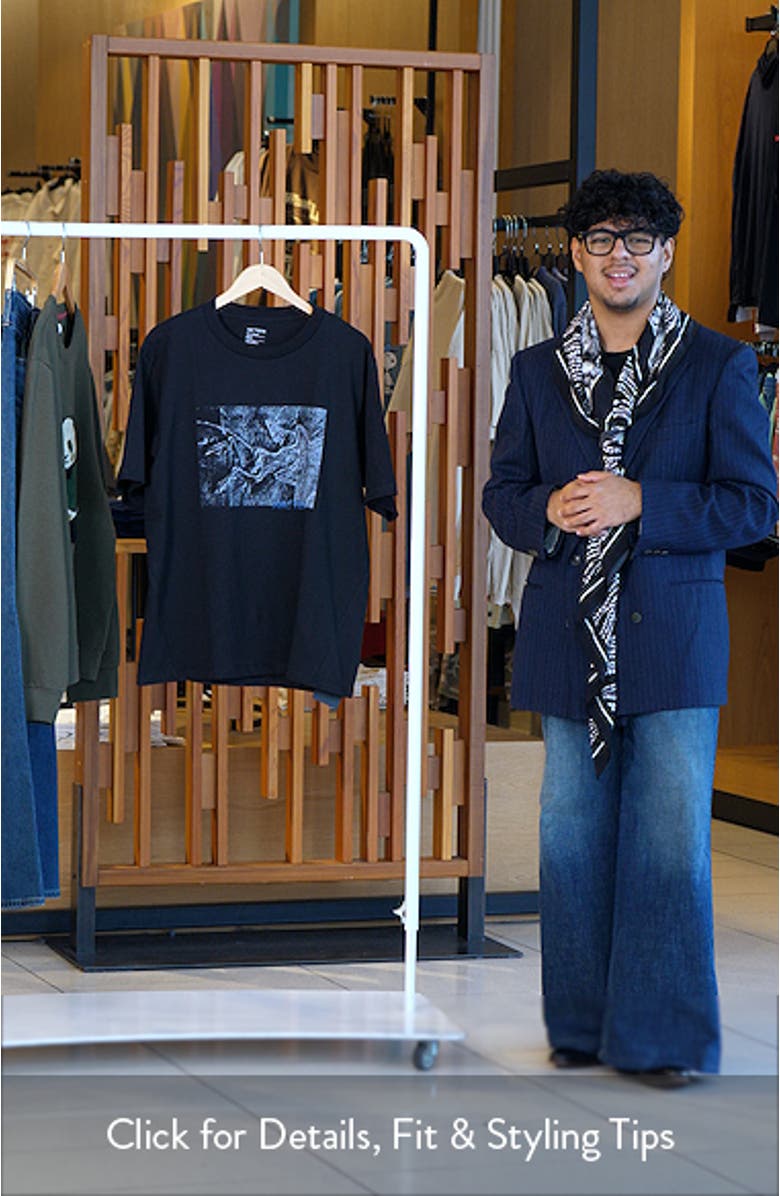 Kragg Lithographica Cotton Graphic T-Shirt, sales video thumbnail