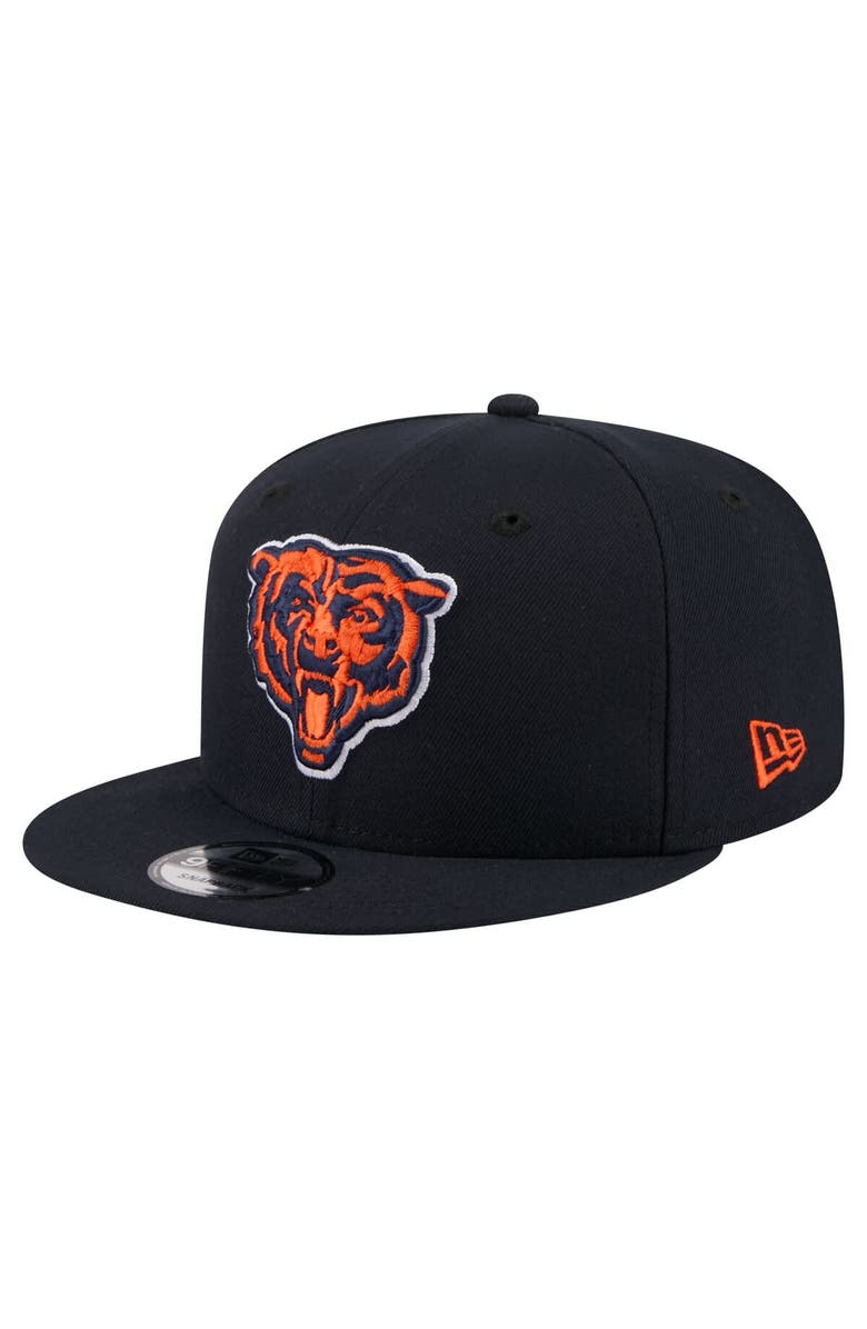 New Era Men's New Era Navy Chicago Bears 9FIFTY Snapback Hat, Main, color, Navy