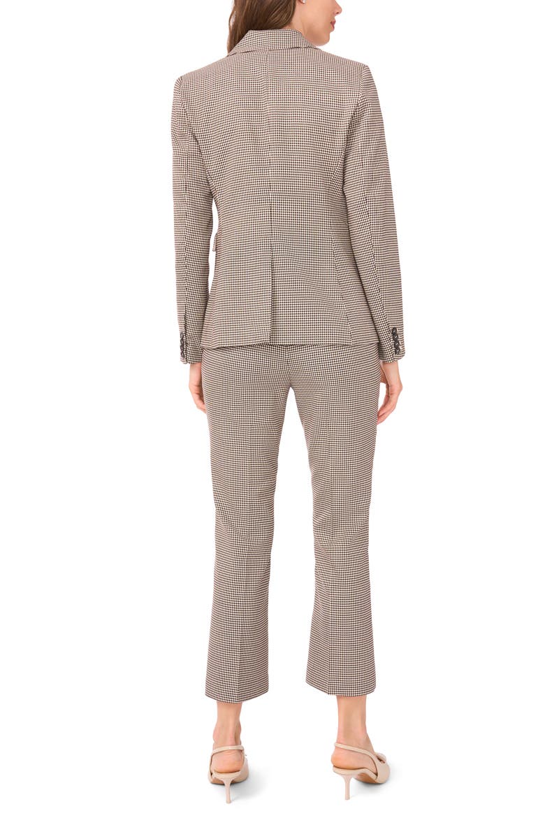 Double Breasted Houndstooth Blazer, Alternate, color, ARCTIC WOLF
