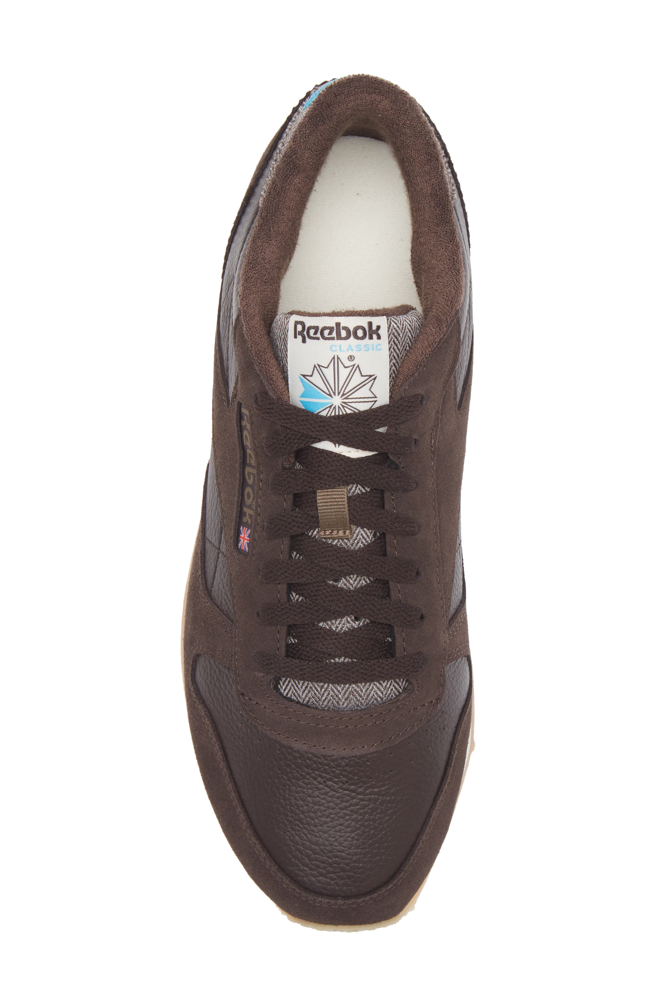 Reebok Classic Leather 1983 Vintage Sneaker, Alternate, color, Dark Brown/ Grey/ Chalk