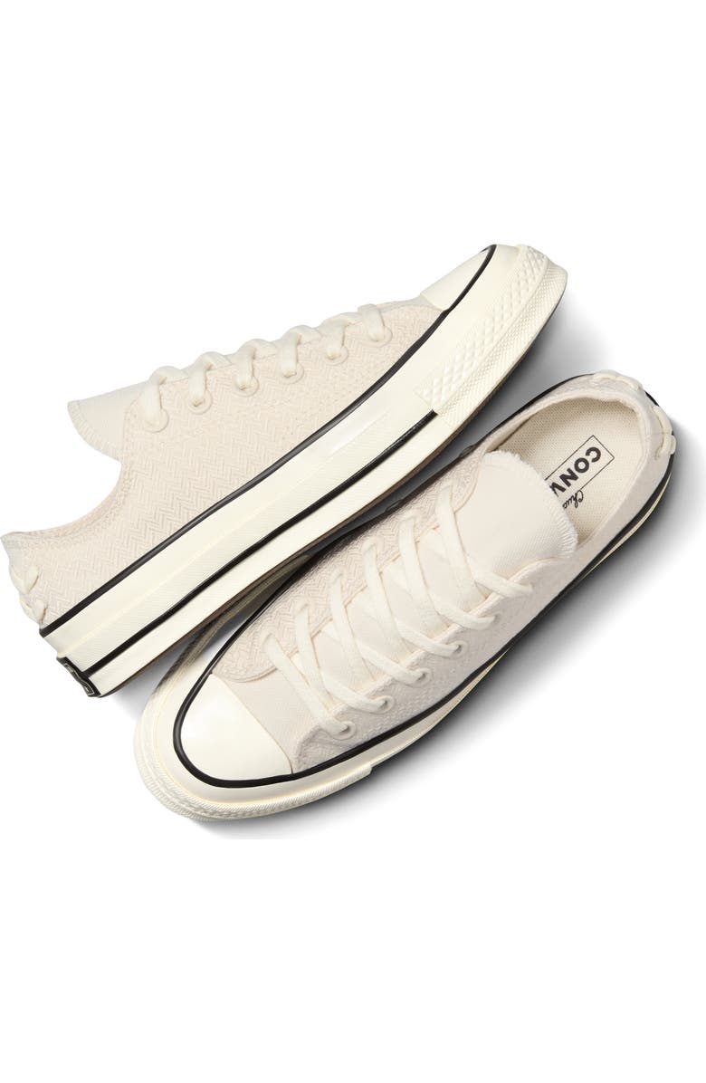 Converse Chuck 70 Canvas Sneaker, Alternate, color, Egret/ Black/ Egret