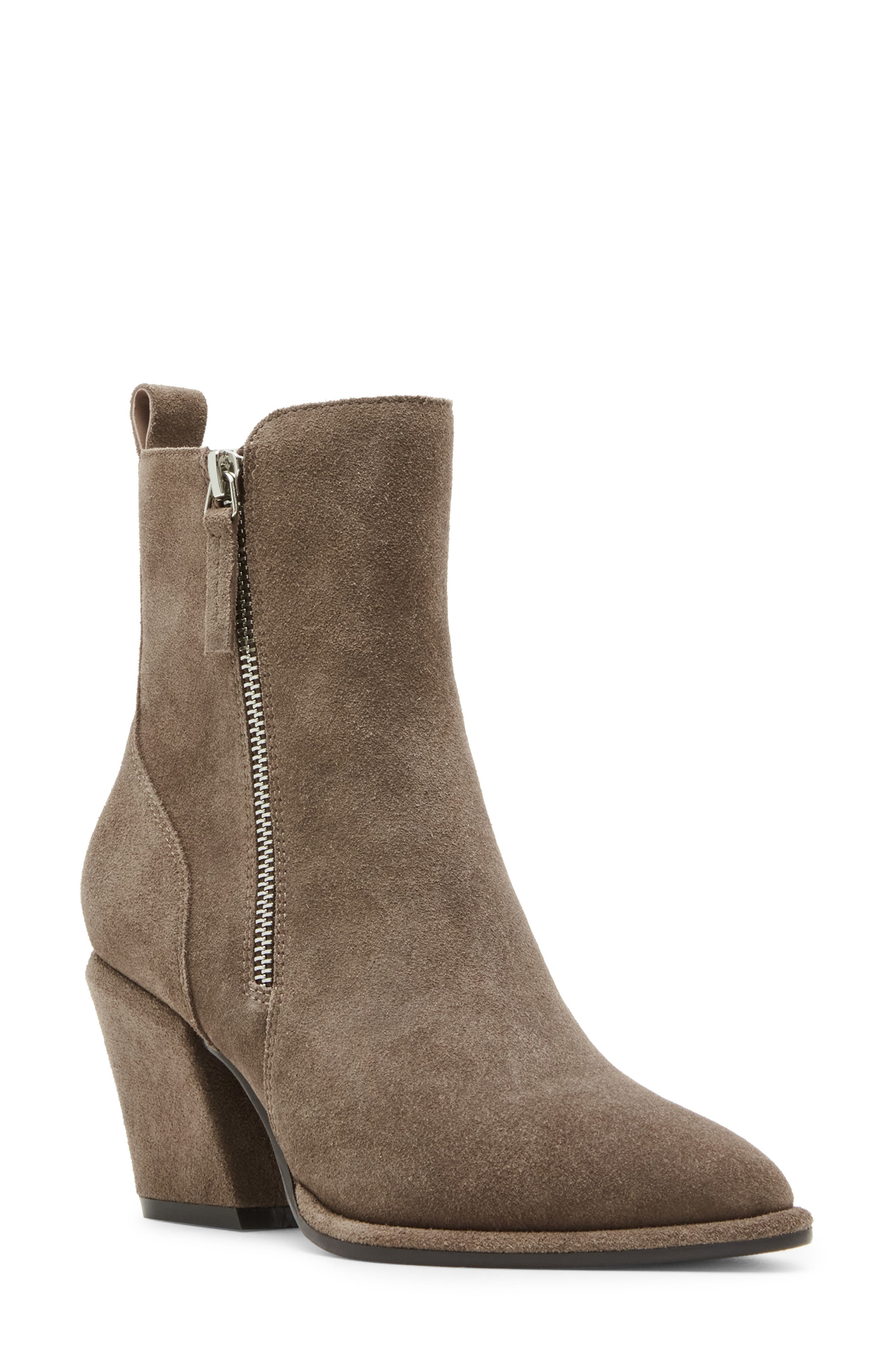Elenor Waterproof Bootie, Main, color, TAUPE SUED