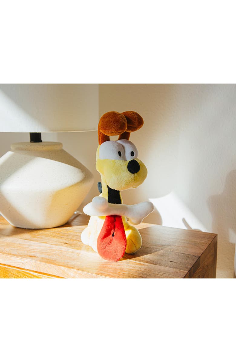 Toynk Garfield Odie With Dog Bone 12-Inch Collector Plush Toy, Alternate, color, Yellow