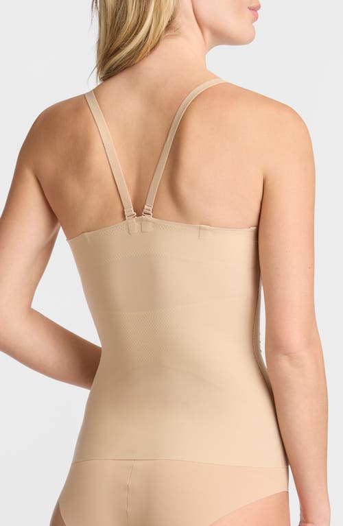 Commando Zone Smoothing Cami Medium Compression In Beige