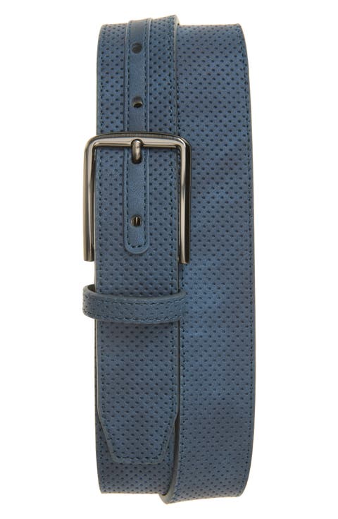 Dotted Suede Belt