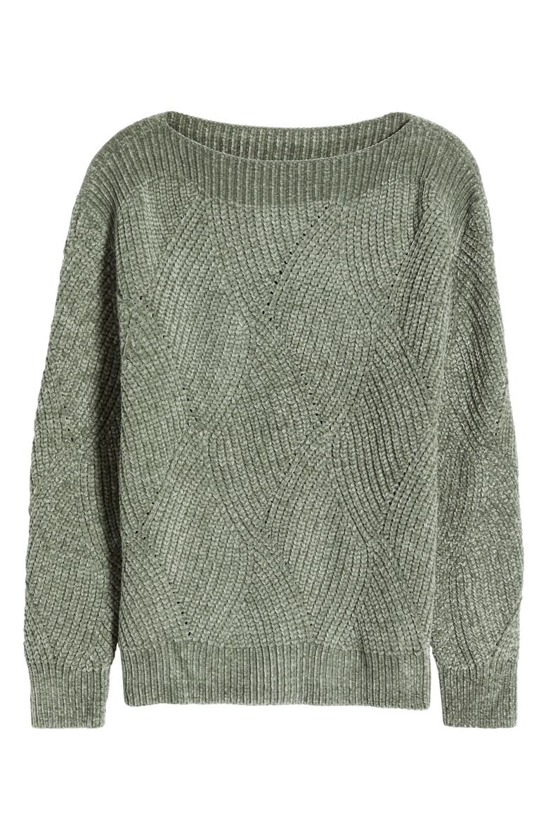 Tommy Bahama Shell St. Luna Boat Neck Sweater, Alternate, color, Seagrass