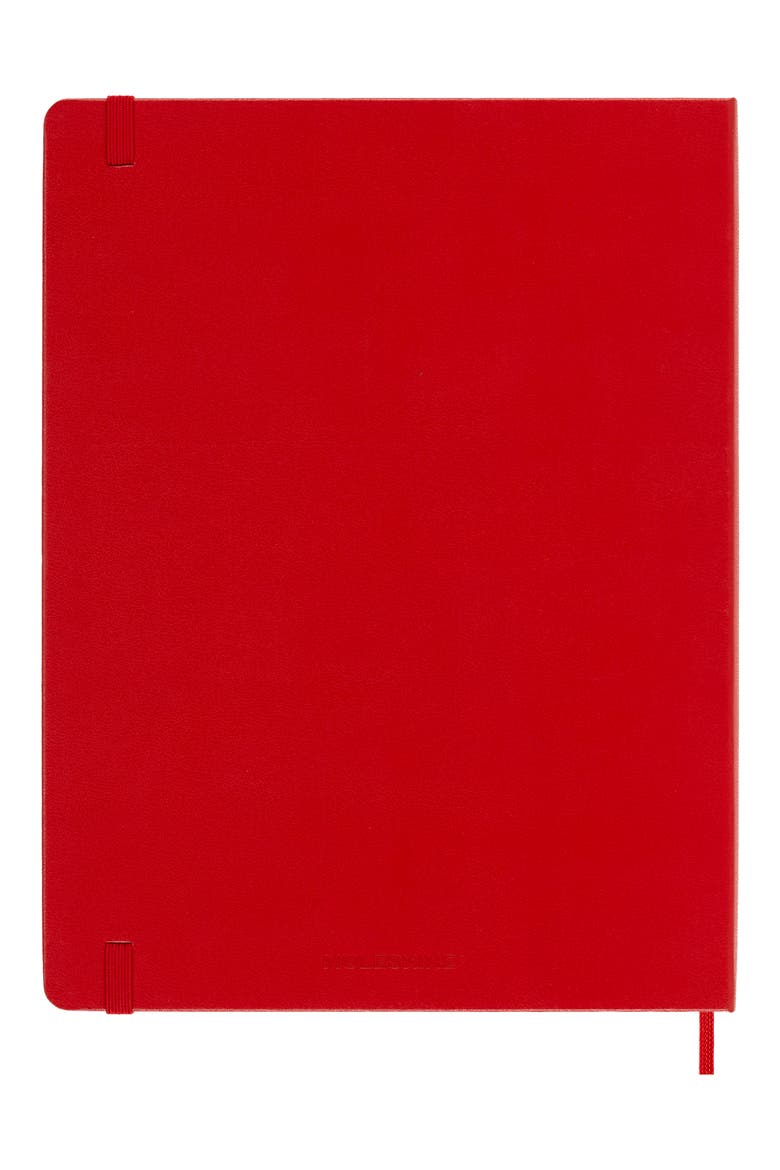 Extra Large Soft Cover Notebook, Alternate, color, RED