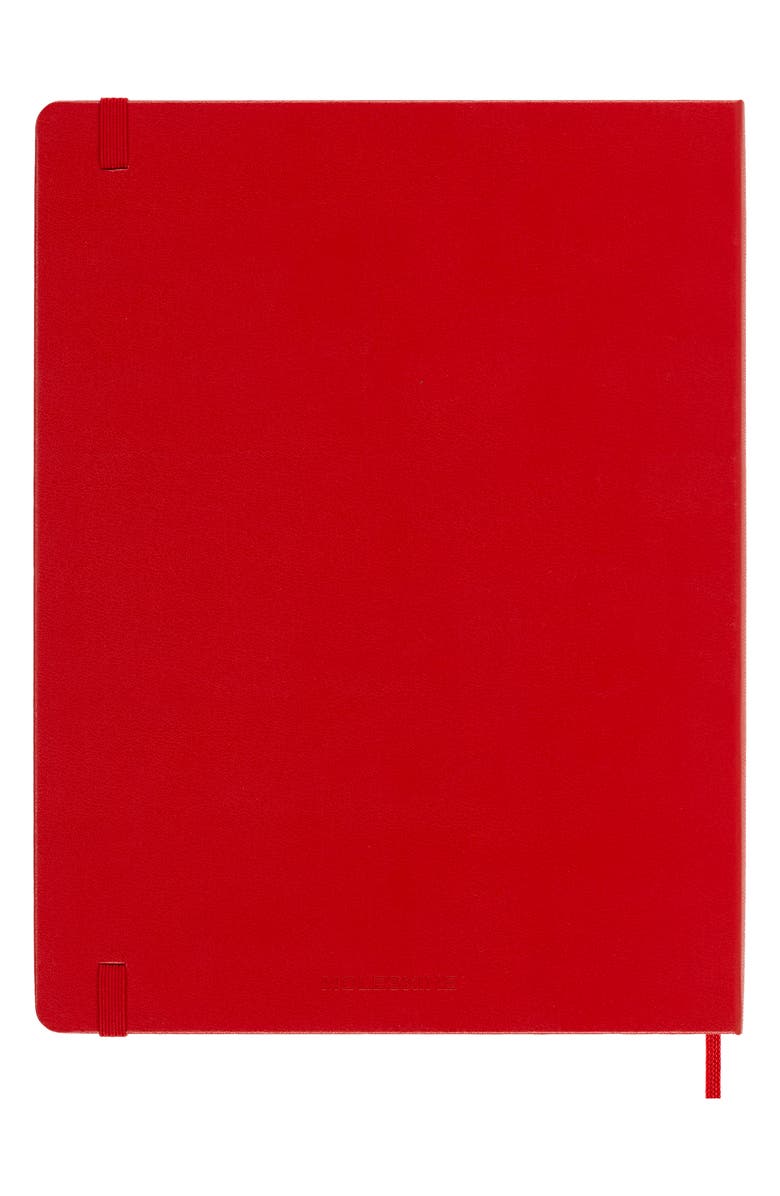 Moleskine Extra Large Soft Cover Notebook, Alternate, color, Red