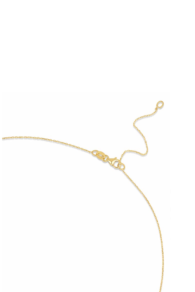 Icon Diamond Pendant Necklace, Alternate, color, 18K YELLOW GOLD