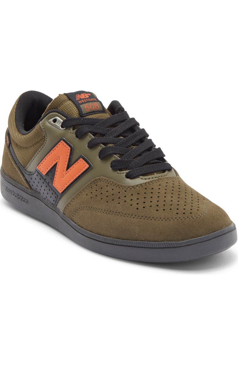New Balance 508 Westgate Sneaker, Main, color, Olive/ Burnt Orange