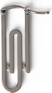 OFF WHITE Men's Paperclip Mono Earring
