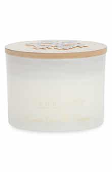 Warm Vanilla Sugar Leather Icon Candle