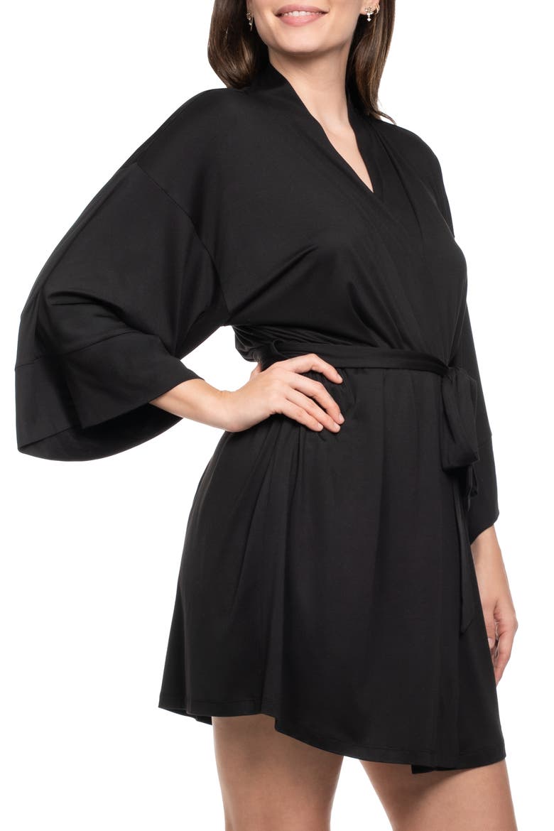 Sevilla Wrap (Nordstrom Exclusive), Alternate, color, BLACK