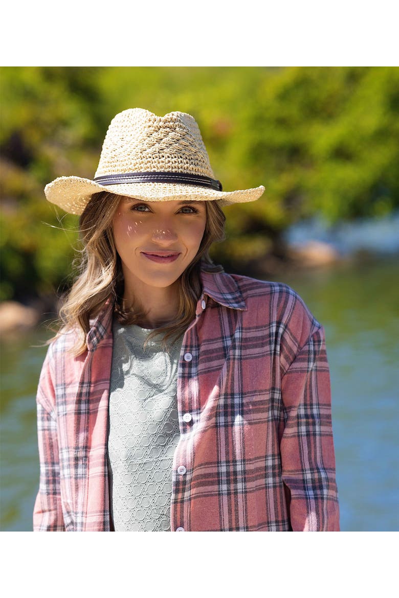 Lakota Women's Western Straw Hat, Alternate, color, Papyrus