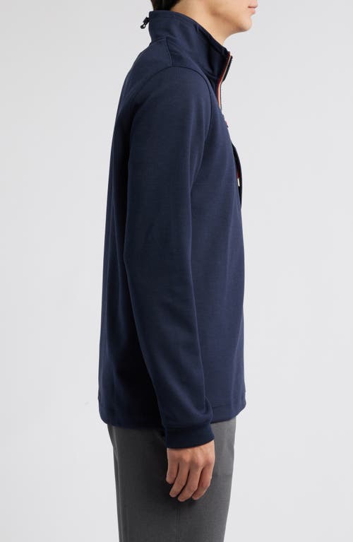 Sealskinz Foulsham Water Repellent Quarter Zip Pullover In Navy