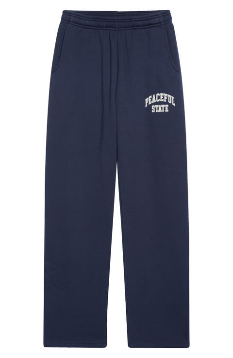 Peaceful Cotton Fleece Sweatpants
