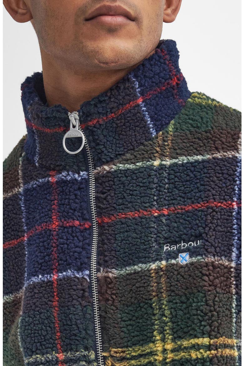 Tartan Faux Shearling Jacket, Alternate, color, CLASSIC TARTAN