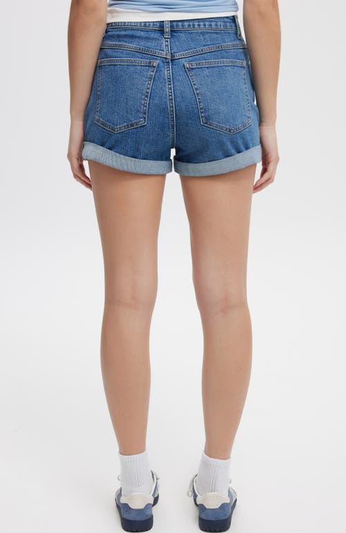 COTTON ON HIGH RISE CLASSIC STRETCH DENIM SHORT