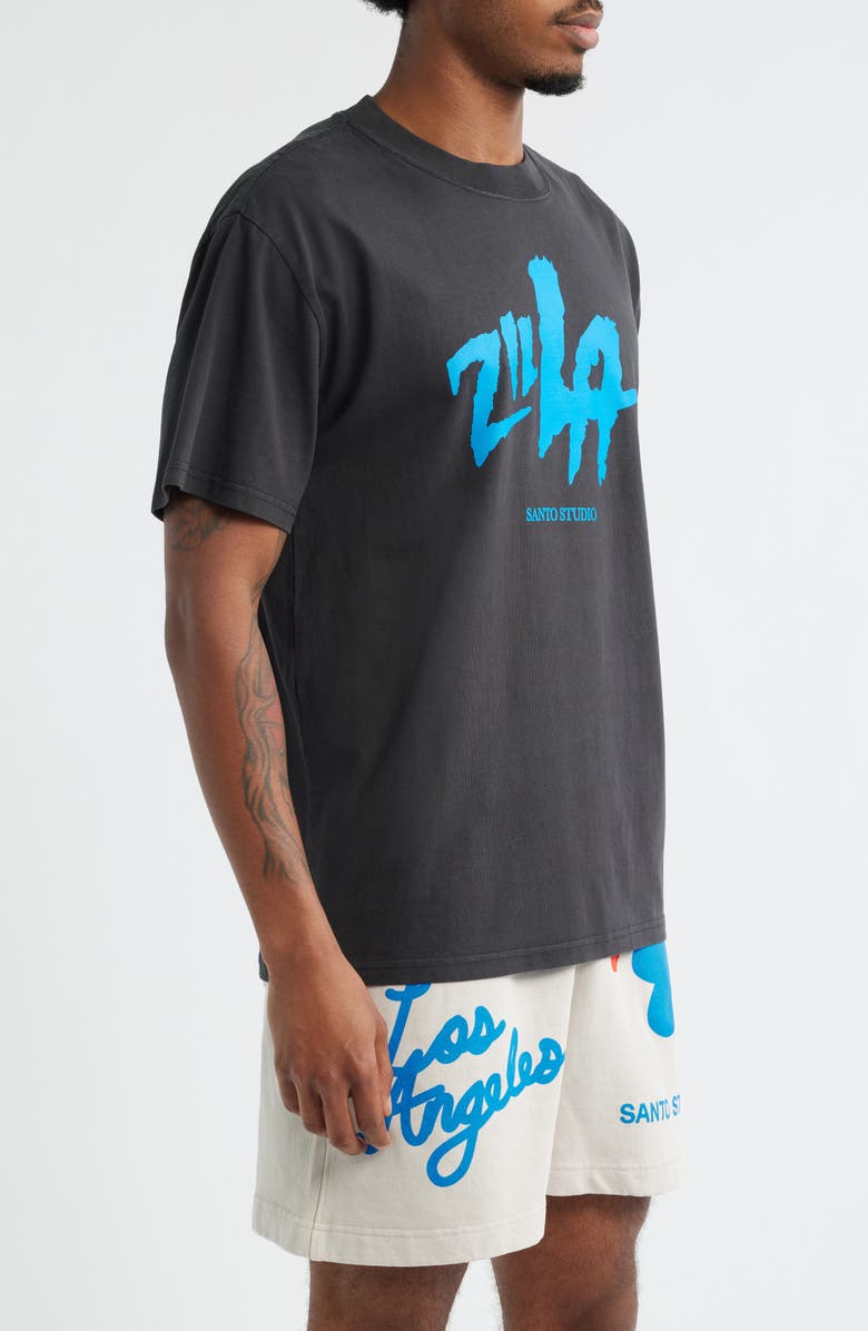 SANTO STUDIO Zilla LA Graphic T-Shirt, Alternate, color,