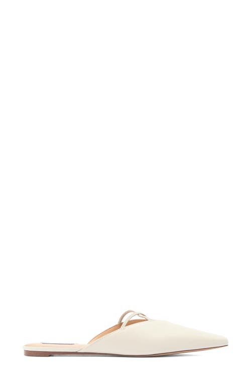 Shop Steve Madden Pammie Mule In Bone Leather