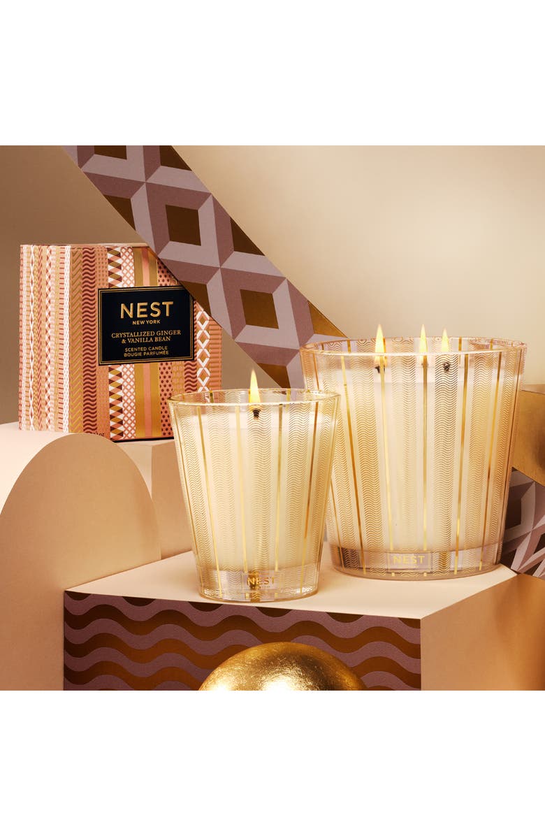 NEST New York Crystallized Ginger & Vanilla Bean Candle, Alternate, color,