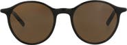 Montblanc Core 50mm Round Sunglasses