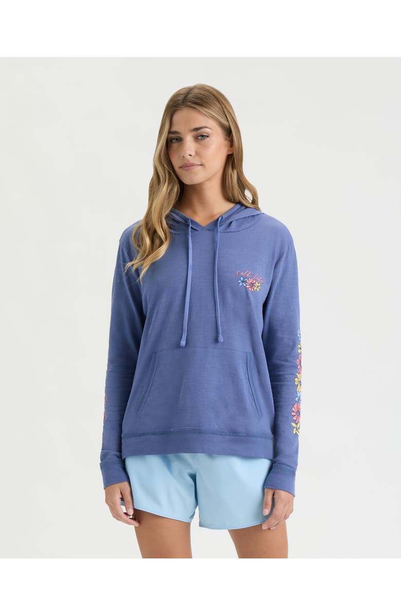 Salt Life Honu Hoodie, Main, color, Indigo
