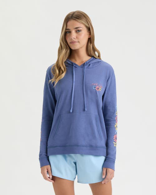 Salt Life Honu Hoodie In Blue