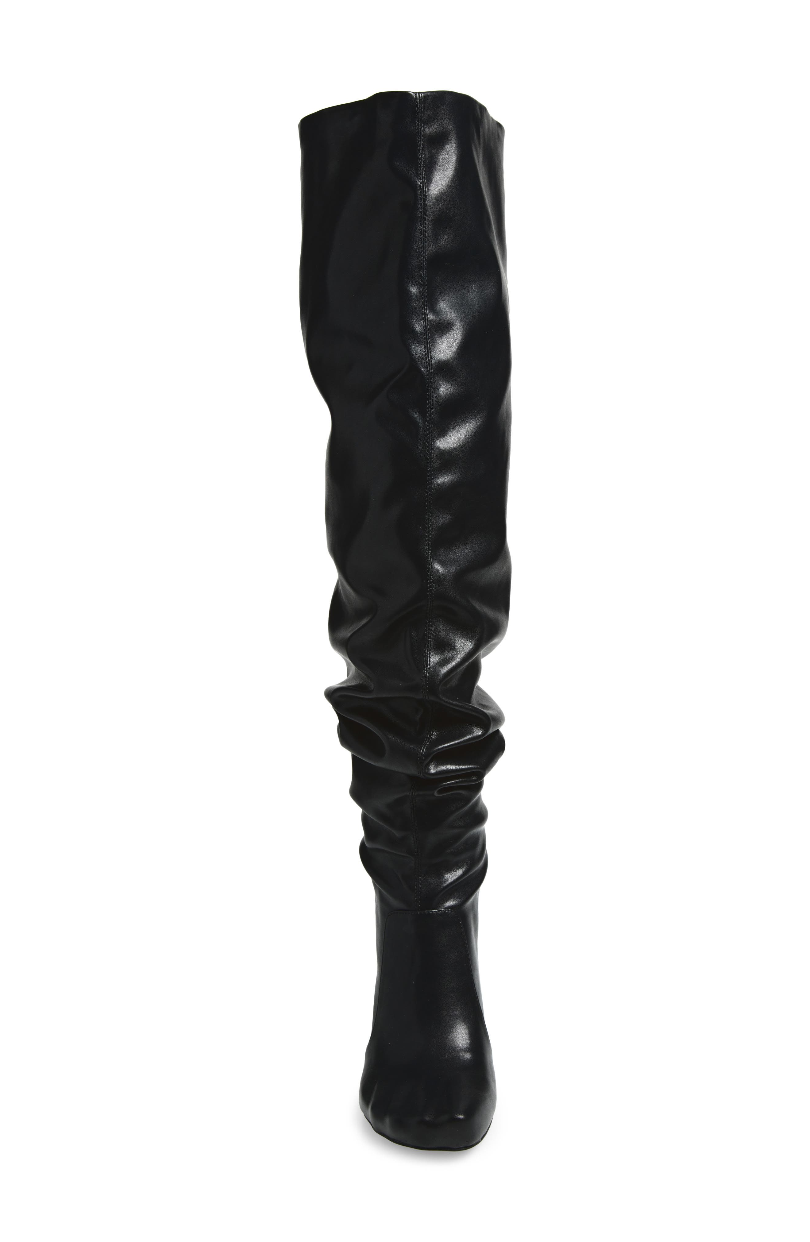 Jeffrey Campbell Conform 2 Embossed Toe Over the Knee Boot, Alternate, color, Black