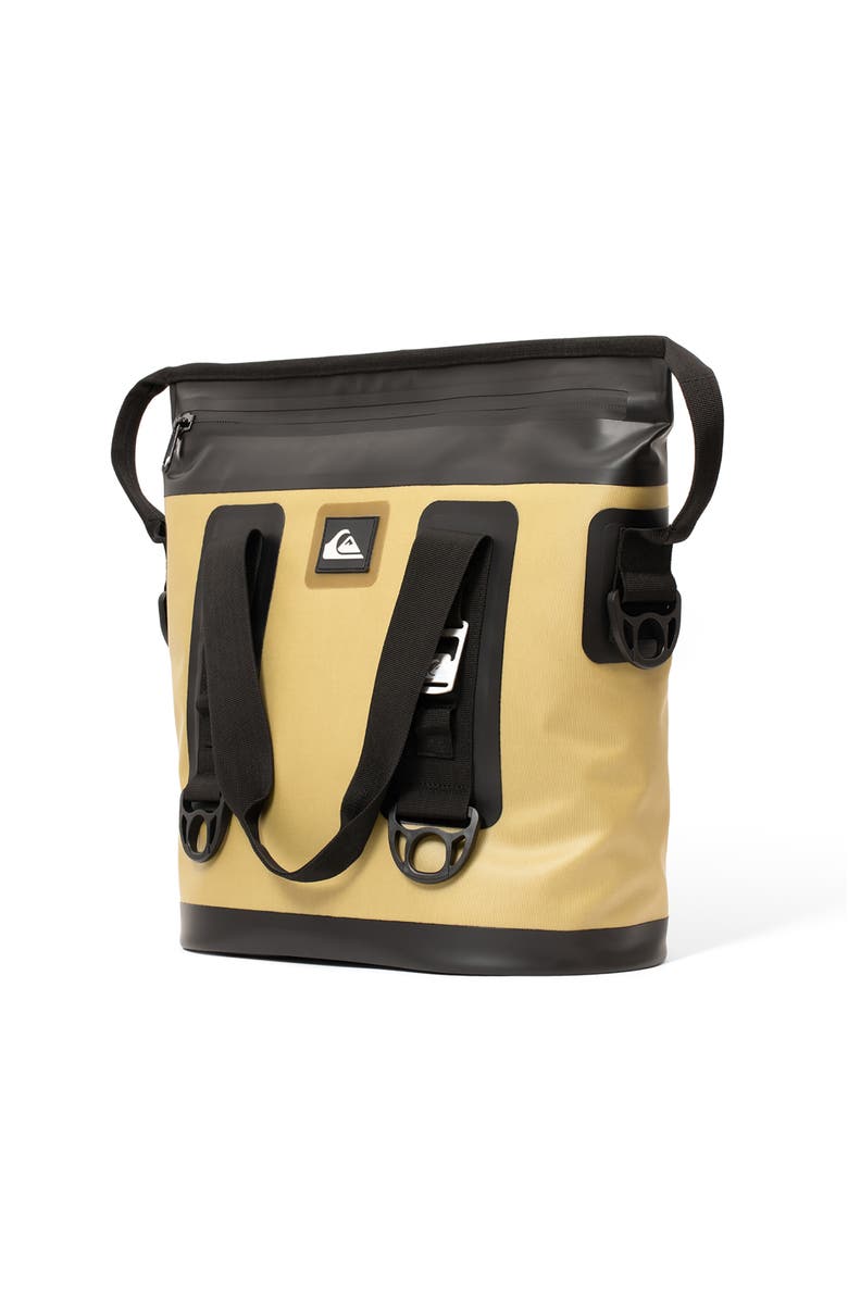 Quiksilver Coastal 20L Multi-Layer Insulated Tote Cooler Bag with Bottle Opener, Alternate, color, Cornstalk