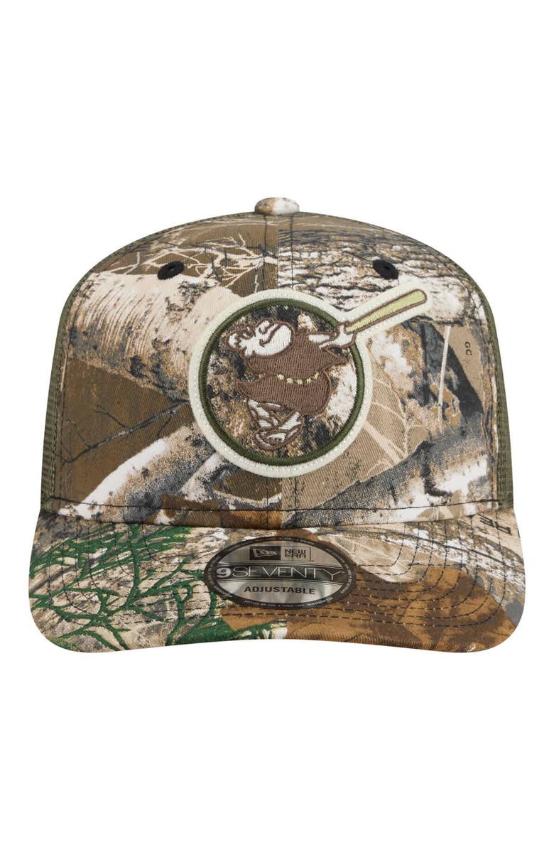 New Era Men's New Era Camo San Diego Padres Realtree 9SEVENTY Adjustable Hat, Alternate, color, Camo