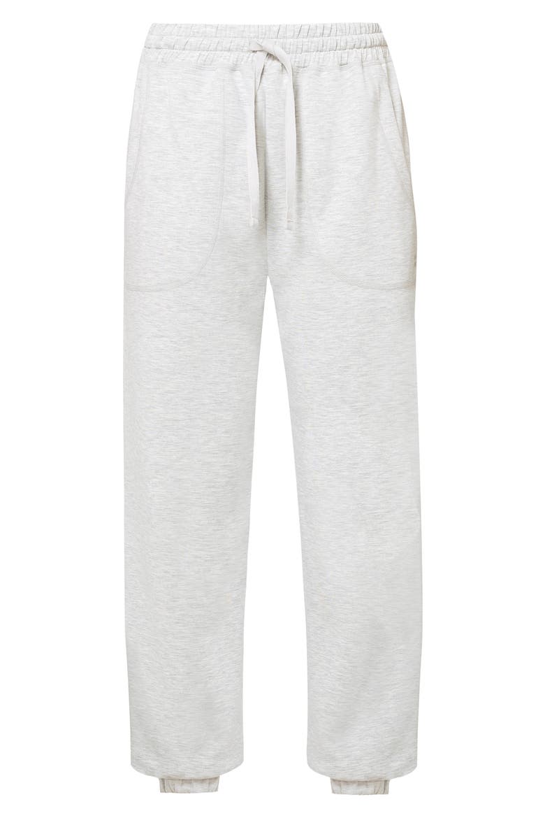 Sand Wash Drawstring Sweatpants, Alternate, color, ICE GREY M