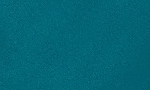 Cece Bow Sleeve Cowl Neck Satin Charmeuse Top In Blue