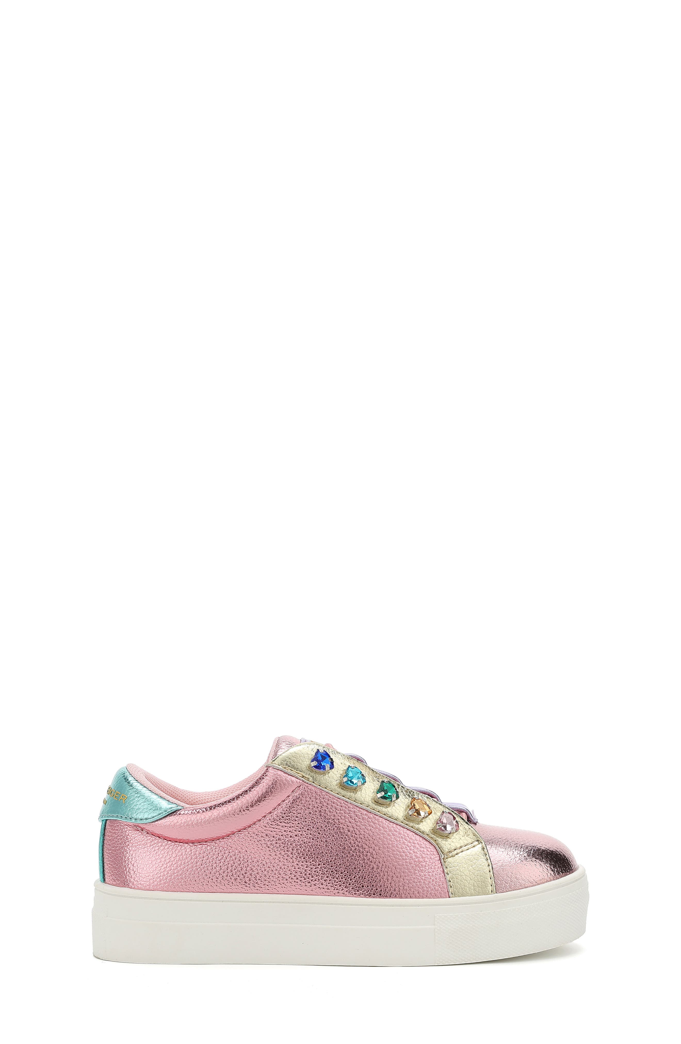 Kurt Geiger London Kids' Mini Liviah Slip-On Sneaker, Alternate, color, Pastel Multi