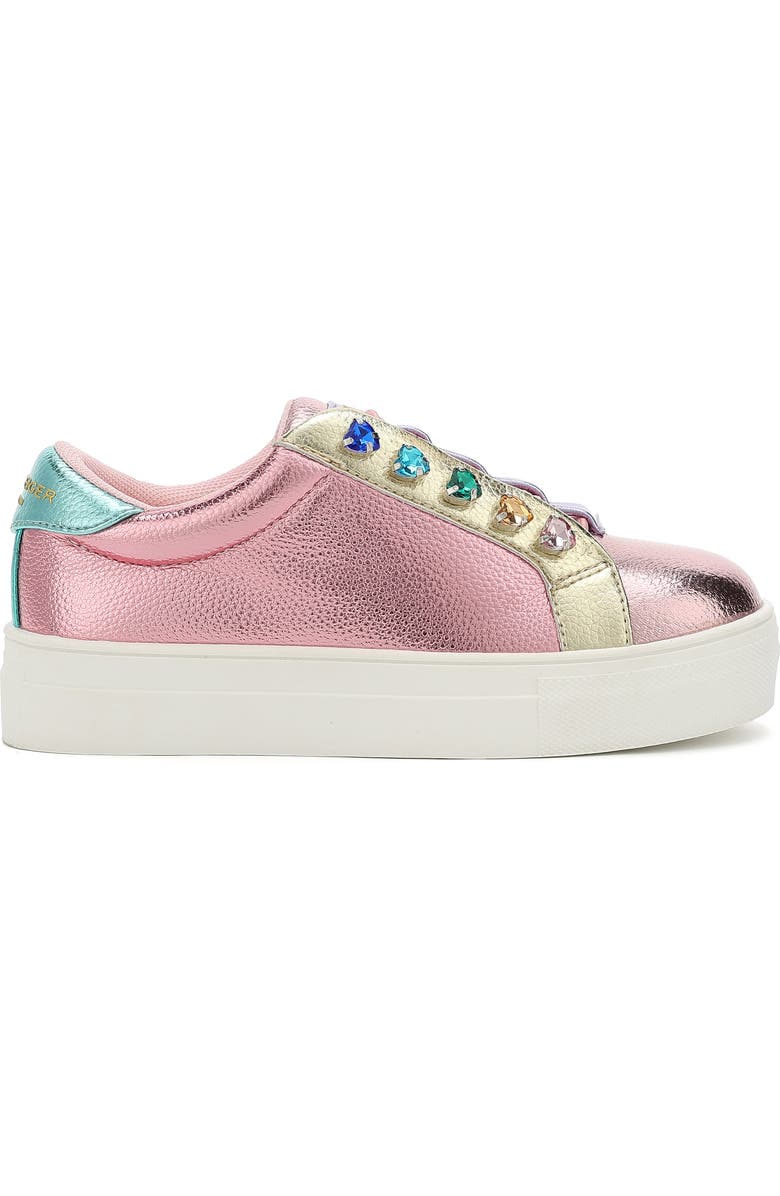 Kurt Geiger London Kids' Mini Liviah Slip-On Sneaker, Alternate, color, Pastel Multi