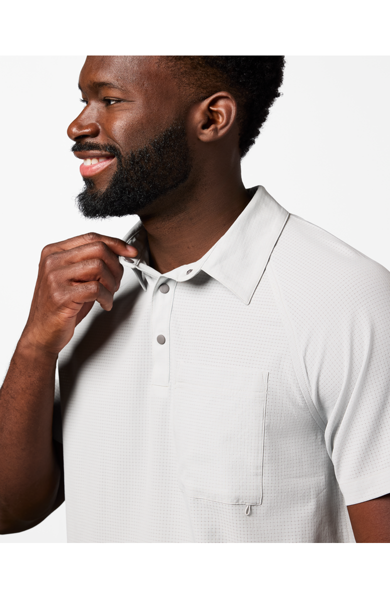 Cotopaxi Pulso Tech Polo - Men's, Alternate, color, Vapor