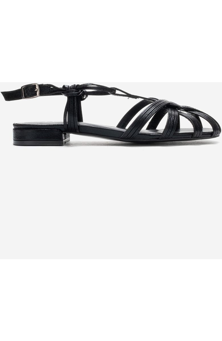 Prologue Shoes Rosse Block Heel Sandal, Alternate, color, Black