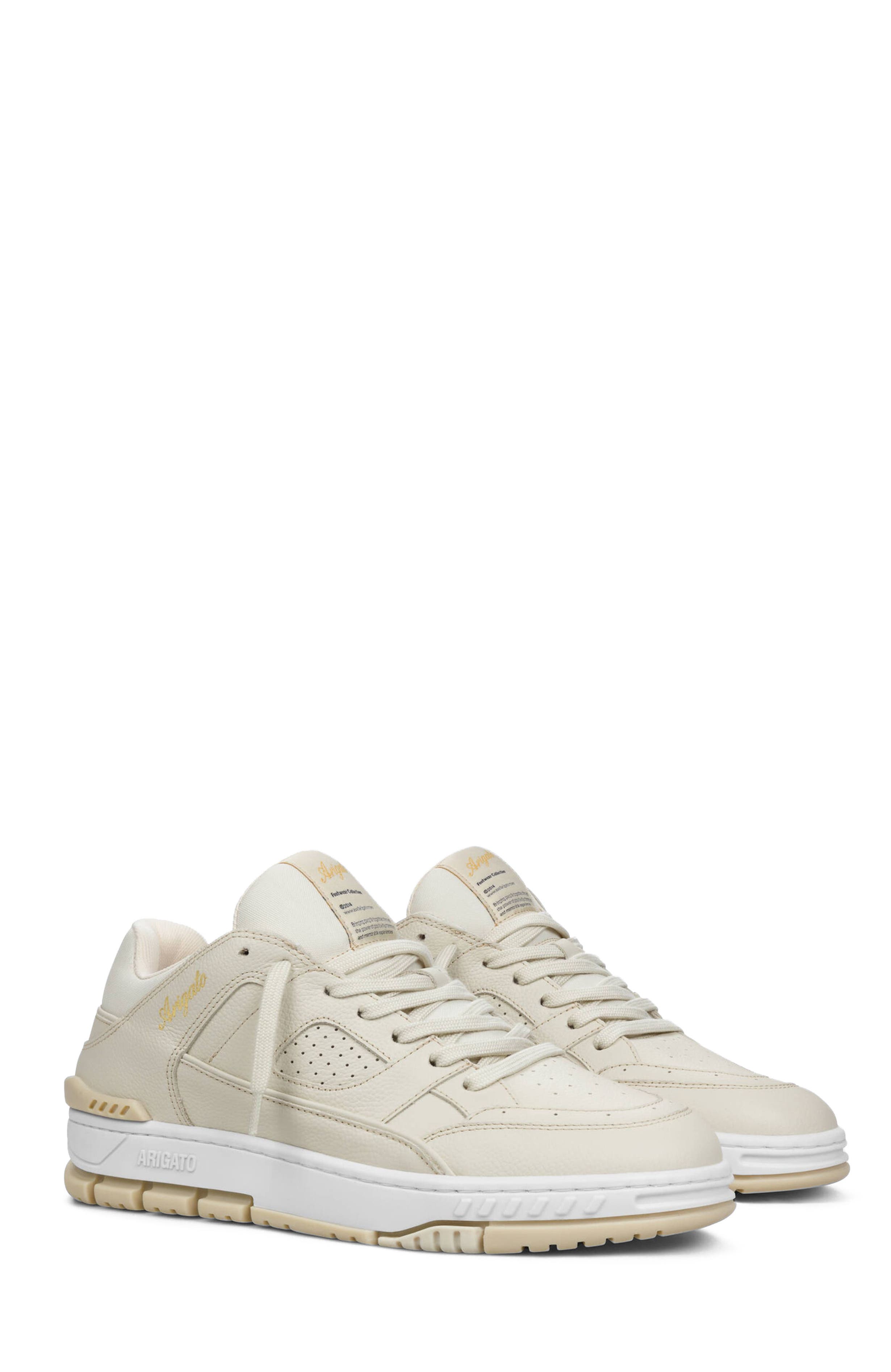 Axel Arigato Area Lo Sneaker, Alternate, color, Off White/White