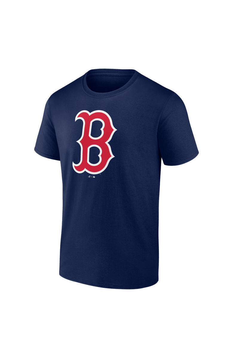 Logo Athletic Men's Logo Athletic Navy Boston Red Sox Official Logo T-Shirt, Alternate, color, Navy