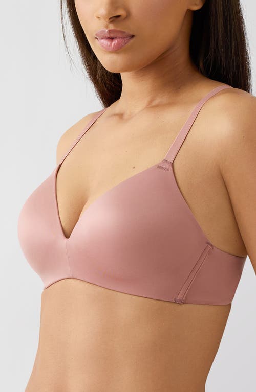 B.tempt'd By Wacoal Future Foundation Wireless T-shirt Bra In Brown