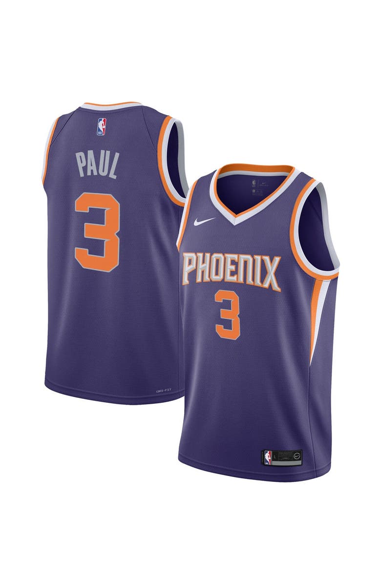 Nike Youth Nike Chris Paul Purple Phoenix Suns Swingman Jersey - Icon Edition, Main, color, 