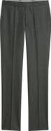 Jack Victor Patrick Flat Front Wool Blend Dress Pants