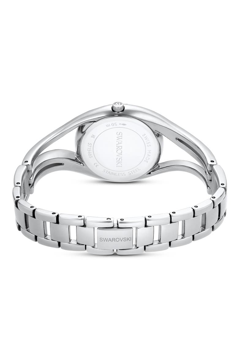 Hyperbola Bracelet Watch, 28mm, Alternate, color, SILVER