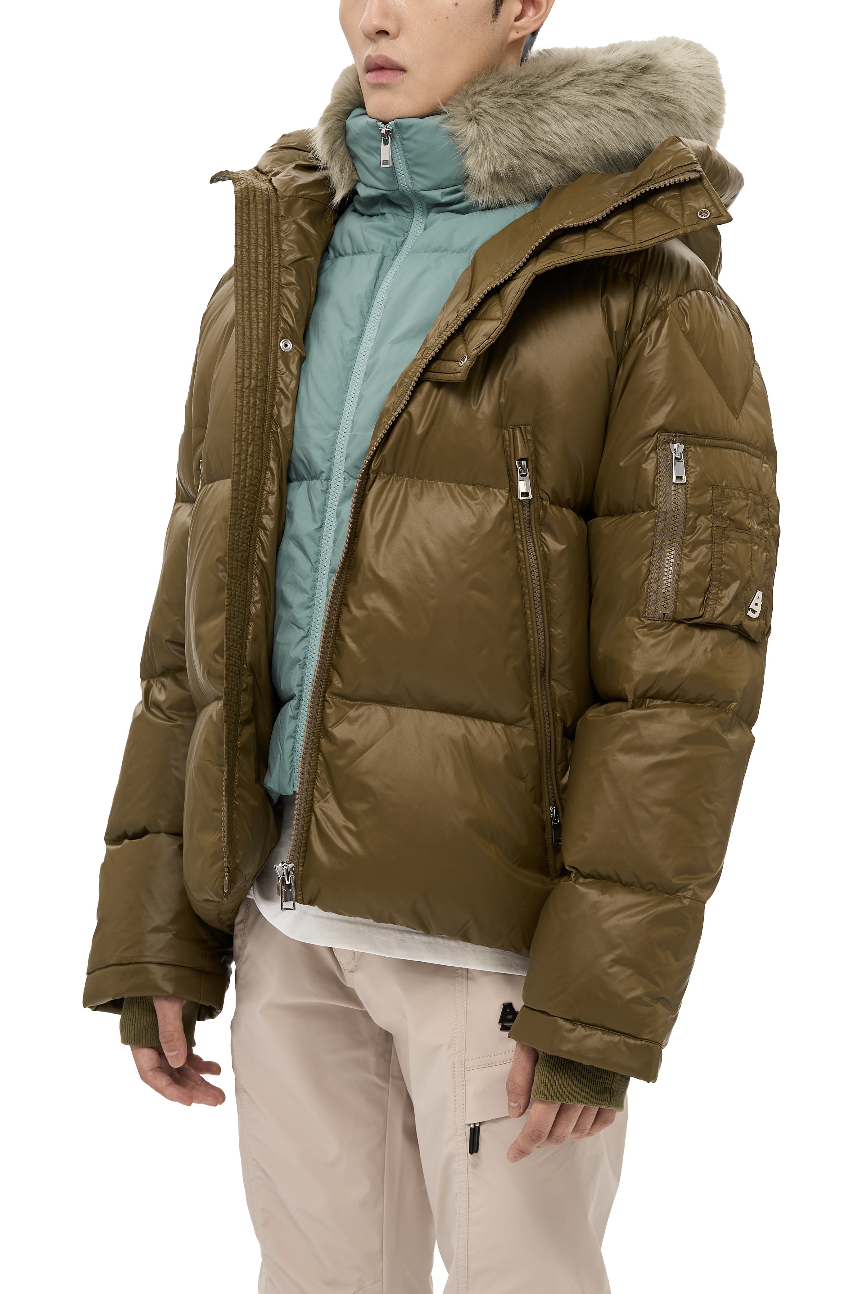 Kudu Detachable Double Hood Puffer - image 3