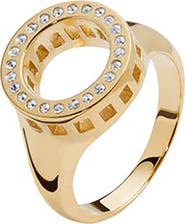 Lucy Quartermaine Art Deco Halo Ring